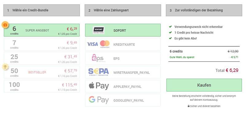 SinglesÖsterreich kosten